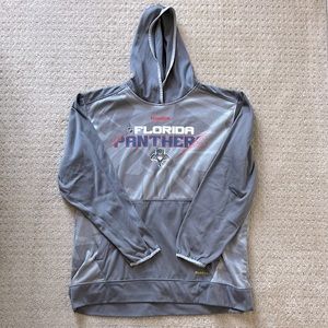 NHL Florida Panthers Reebok Dri-Fit XL performance hoodie